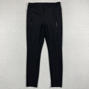 Athleta Leggings Womens Medium Black Steller Tight Gym Workout Run‎ Jog Casual
